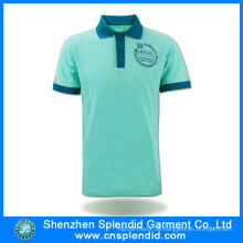 Benutzerdefinierte Logo Kurzarm Baumwolle Polo Shirt Design aus China